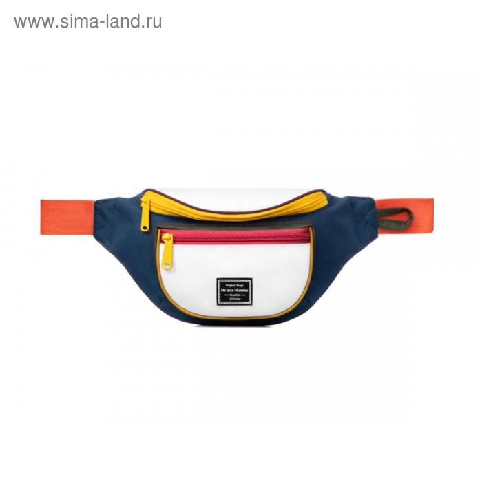 фото Поясная сумка mah m200106s01 темно-синий/белый, 5.8" mr.ace-homme