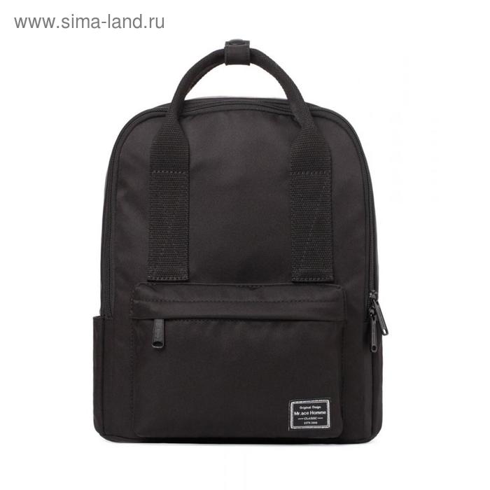 фото Рюкзак mah mr18a0919b01 черный, 10" mr.ace-homme