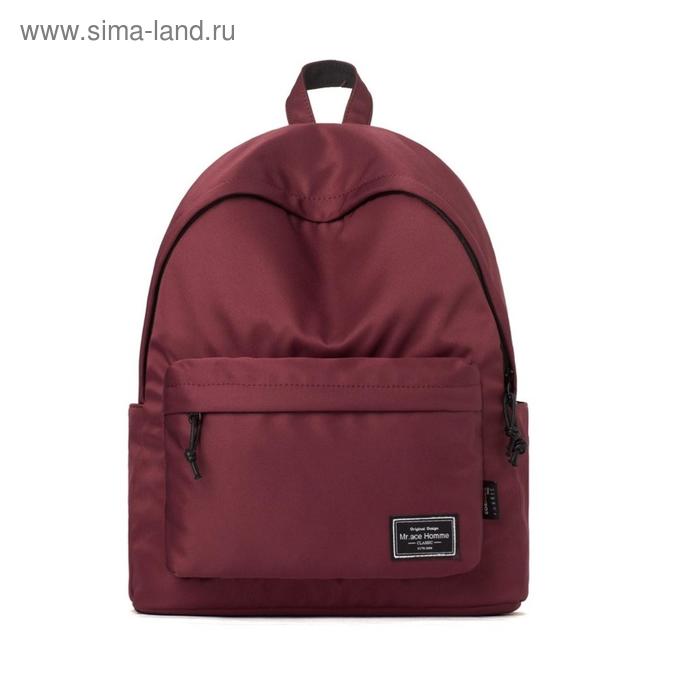 фото Рюкзак mah mr18a1127b06 бордовый, 14" mr.ace-homme