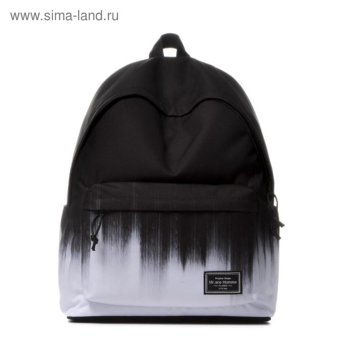 фото Рюкзак mah mr19b1630b01 черный/белый, 14" mr.ace-homme