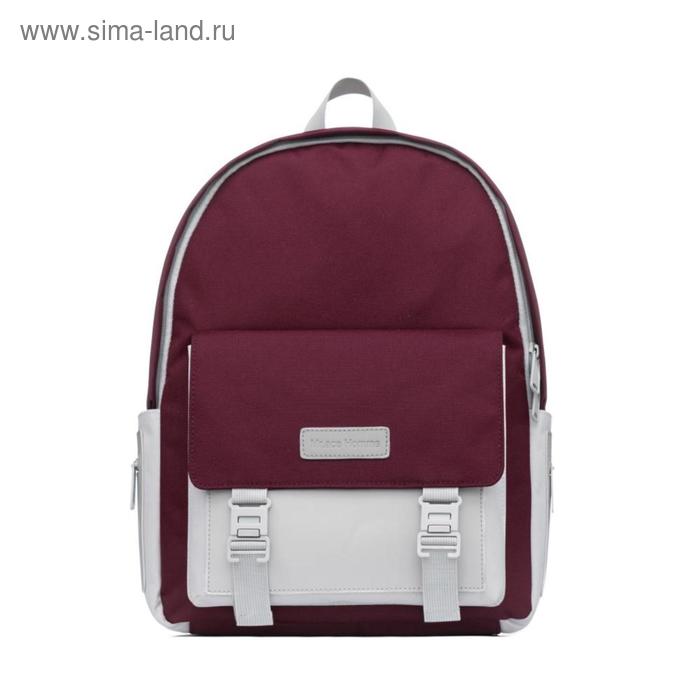 фото Рюкзак mah mr19b1738b06 бордовый/светло-серый, 14" mr.ace-homme