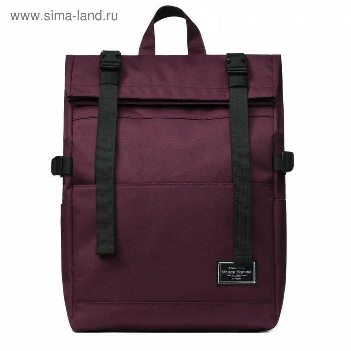 фото Рюкзак mah mr19c1720b06 бордовый, 15" mr.ace-homme
