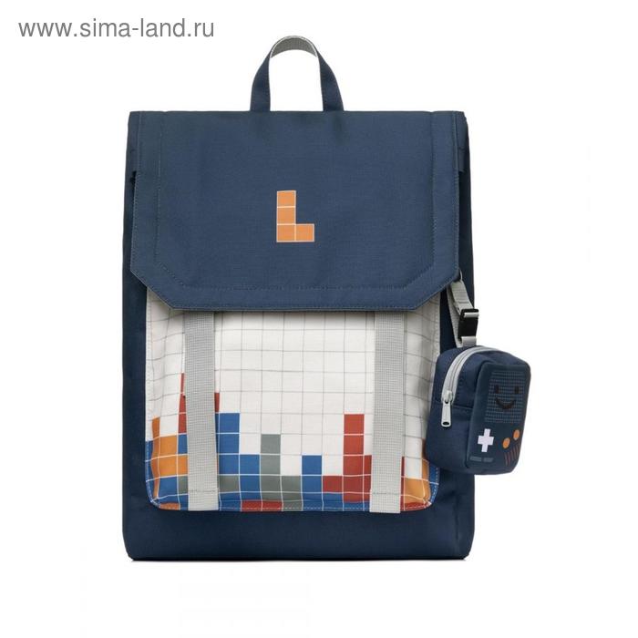 фото Рюкзак mah mr19c1766b01 темно-синий/белый, 15" mr.ace-homme