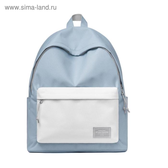 фото Рюкзак mah mr19c1803b01 голубой/белый, 14" mr.ace-homme