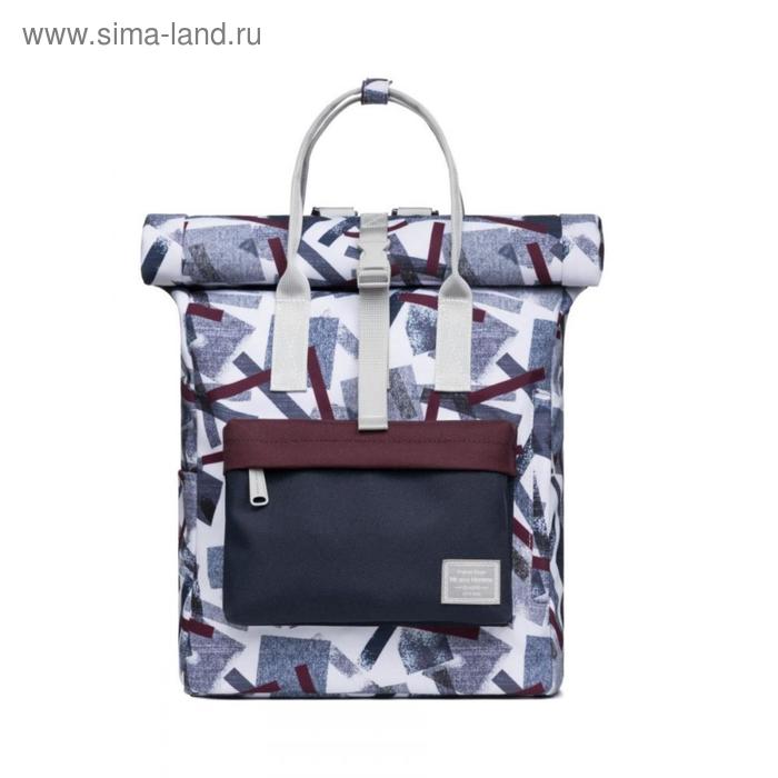 фото Рюкзак mah mr19c1812b01 серый/белый/темно-синий, 14" mr.ace-homme