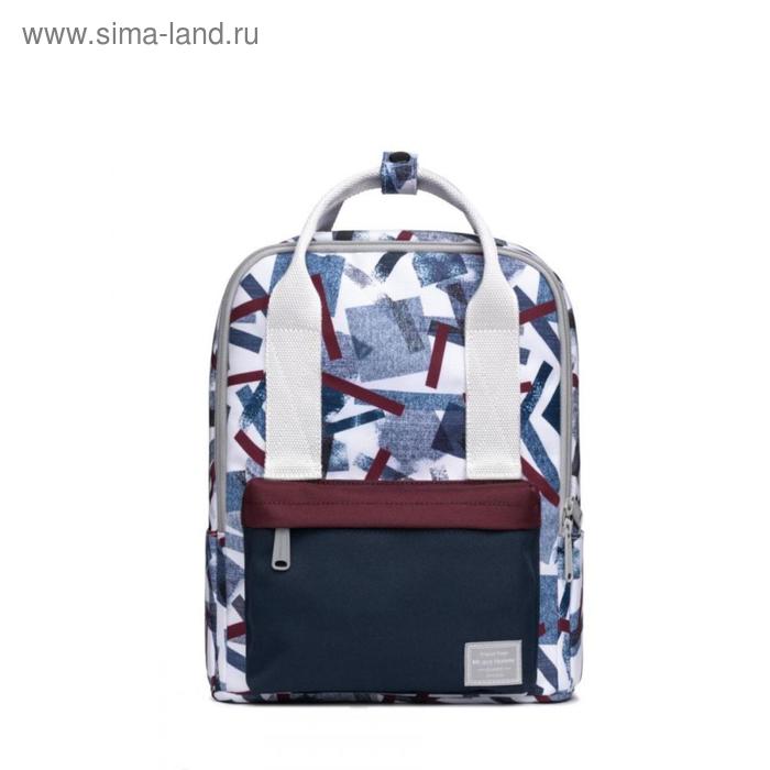 фото Рюкзак mah mr19c1813b01 серый/белый/темно-синий, 10" mr.ace-homme