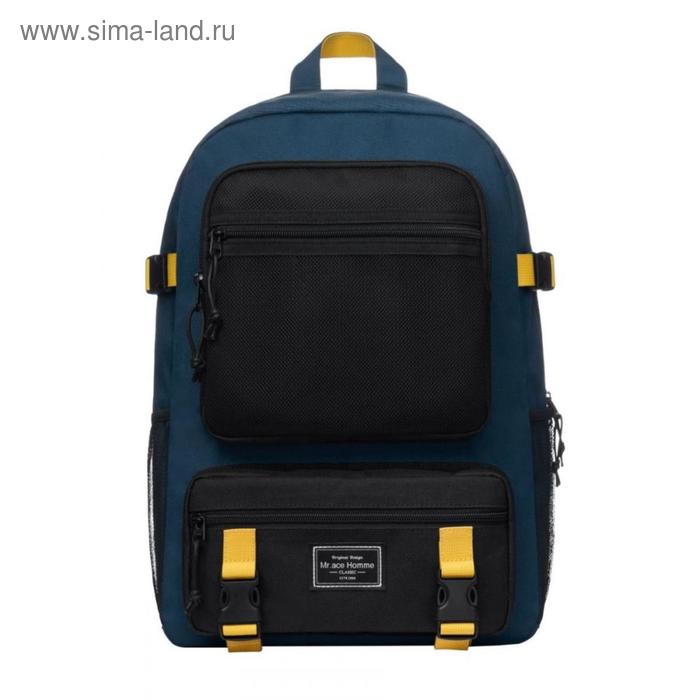 фото Рюкзак mah mr20b1905b01 черный/темно-синий, 15" mr.ace-homme