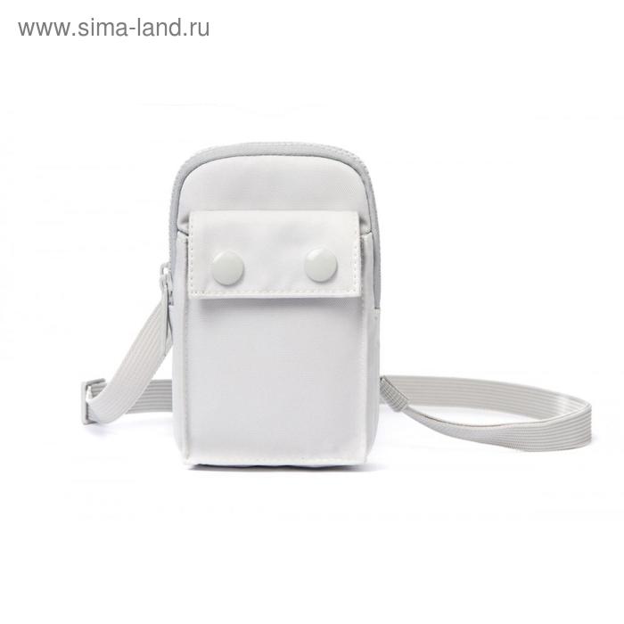 фото Сумка плечевая mah m18001p01 светло-серый, 5.5" mr.ace-homme