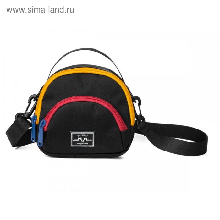 фото Сумка плечевая mah m200125s01 черный, 5.8" mr.ace-homme