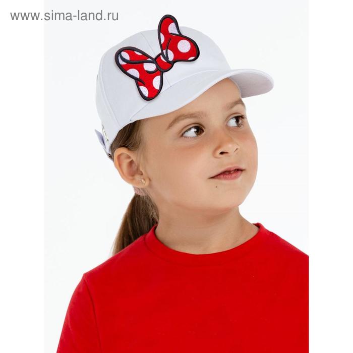 Бейсболка детская «Бант Минни Маус», цвет белый
Бейсболка детская «Бант Минни Маус», цвет белый