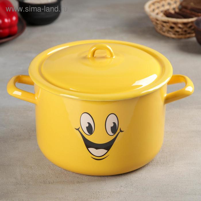 Кастрюля «Улыбка», 4,3 л, цилиндр
Кастрюля «Улыбка», 4,3 л, цилиндр