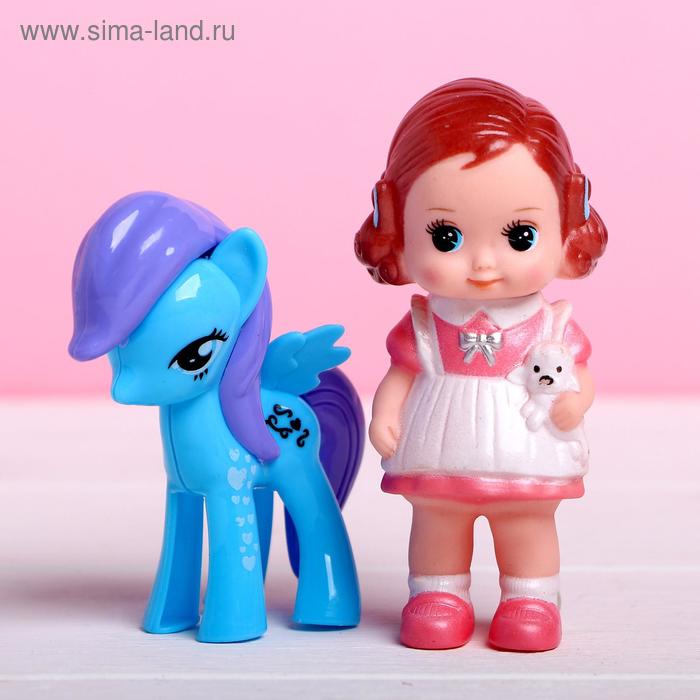 Пупс «Маша» с пони, МИКС
Пупс «Маша» с пони, МИКС