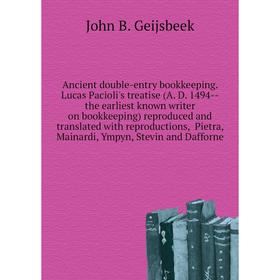 Книга Ancient double-entry bookkeeping. Lucas Pacioli's treatise (A. D. 1494--the earliest known writer on bookkeeping) reproduced
Книга Ancient double-entry bookkeeping. Lucas Pacioli's treatise (A. D. 1494--the earliest known writer on bookkeeping) reproduced