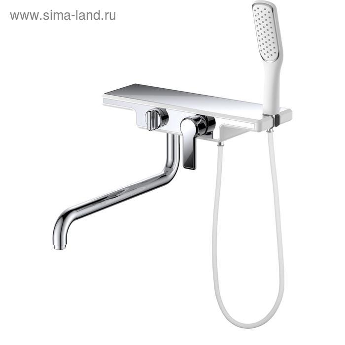 Смеситель для ванны D K Berlin Steinbeis DA1453316, однорычажный, хром/белый
Смеситель для ванны D K Berlin Steinbeis DA1453316, однорычажный, хром/белый