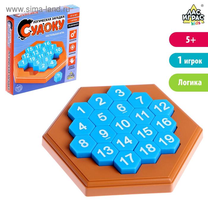 Настольная игра-судоку «Логическая загадка» 
Настольная игра-судоку «Логическая загадка»