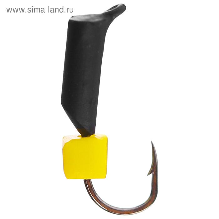 Мормышка «Столбик» чёрная, с сырным кубиком, 0,4 г, d=2 мм
Мормышка «Столбик» чёрная, с сырным кубиком, 0,4 г, d=2 мм