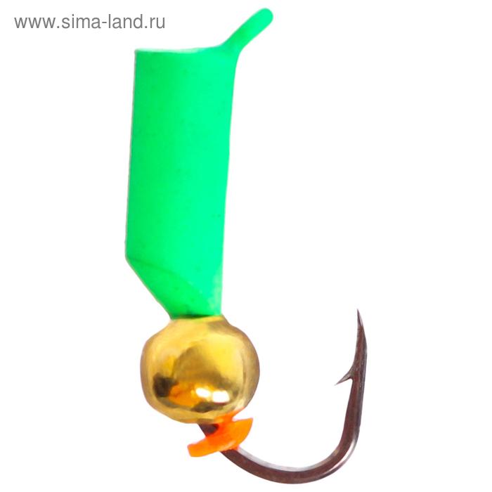 Мормышка «Столбик» зелёная неоновая с м. шаром, 0,6 г, d=2,5 мм 
Мормышка «Столбик» зелёная неоновая с м. шаром, 0,6 г, d=2,5 мм