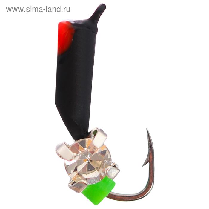 Мормышка «Столбик» чёрная со стразой, 0,4 г, d=2 мм
Мормышка «Столбик» чёрная со стразой, 0,4 г, d=2 мм