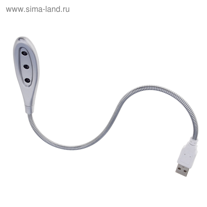 Светильник светодиодный LuazON LN02, USB, гибкий, 3 диода, МИКС
Светильник светодиодный LuazON LN02, USB, гибкий, 3 диода, МИКС