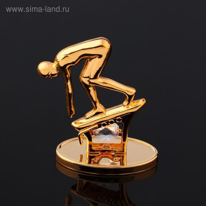 Сувенир "Пловец на старте" с кристаллами , 6,5х7,5х3 см
Сувенир "Пловец на старте" с кристаллами , 6,5х7,5х3 см