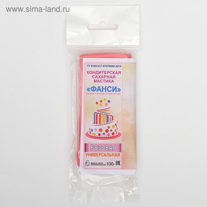 Мастика «Фанси» Розовая, 100 г
Мастика «Фанси» Розовая, 100 г