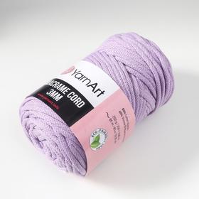 Пряжа "Macrame Cord" 60% хлопок, 40% вискоза/полиэстер 3 мм 85м/250гр (765 астра)
Пряжа "Macrame Cord" 60% хлопок, 40% вискоза/полиэстер 3 мм 85м/250гр (765 астра)