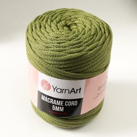 Пряжа "Macrame Cord" 60% хлопок, 40% вискоза/полиэстер 5 мм 85м/500гр (787 аспарагус)
Пряжа "Macrame Cord" 60% хлопок, 40% вискоза/полиэстер 5 мм 85м/500гр (787 аспарагус)