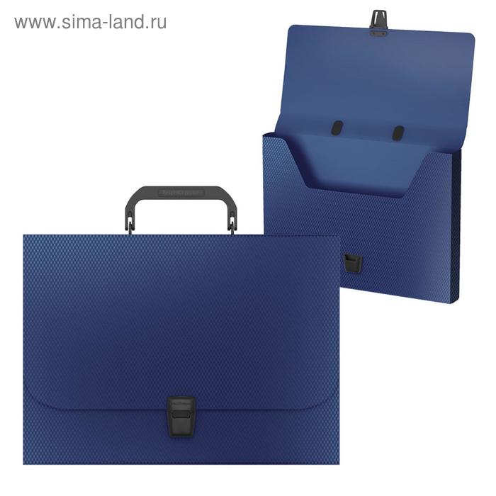 Папка-портфель А4, 1 отделение, 700 мкм, ErichKrause Diamond Original, до 350 листов, синяя
Папка-портфель А4, 1 отделение, 700 мкм, ErichKrause Diamond Original, до 350 листов, синяя