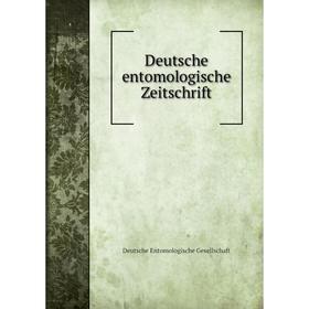 Книга Deutsche entomologische Zeitschrift. Deutsche Entomologische Gesellschaft
Книга Deutsche entomologische Zeitschrift. Deutsche Entomologische Gesellschaft