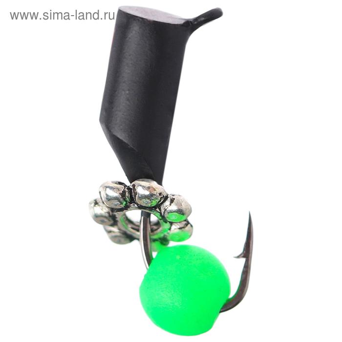 Мормышка «Столбик» чёрная с неоновой бусиной+звезда, 0,8 г, d=3 мм
Мормышка «Столбик» чёрная с неоновой бусиной+звезда, 0,8 г, d=3 мм