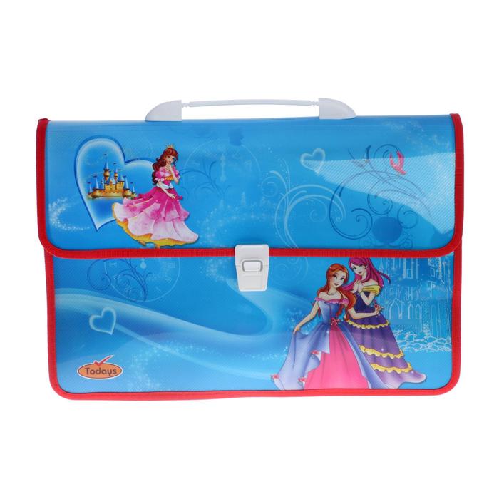 Папка А4 детская, пластик, на замке, с ручками, "Принцессы"
Папка А4 детская, пластик, на замке, с ручками, "Принцессы"