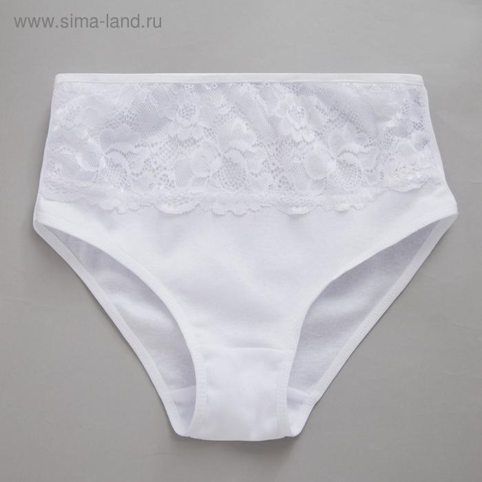 фото Трусы женские слипы, цвет белый, размер 44-46 lanadi