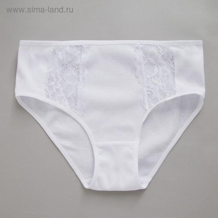 фото Трусы женские слипы, цвет белый, размер 44-46 lanadi
