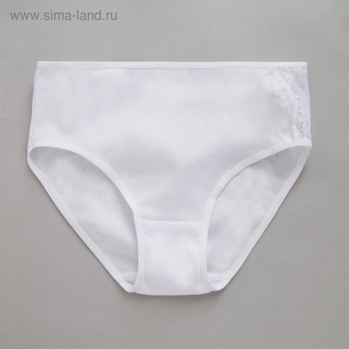 фото Трусы женские слипы, цвет белый, размер 52-54 lanadi