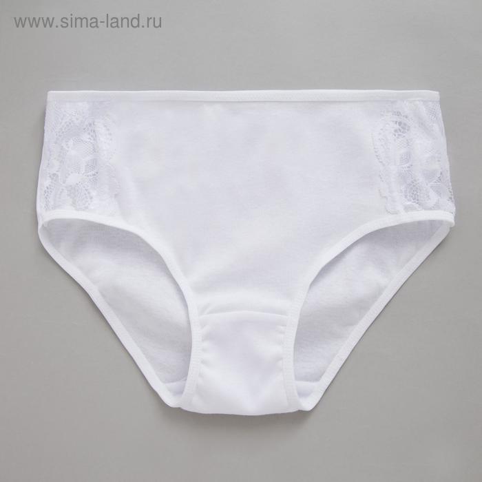 фото Трусы женские слипы, цвет белый, размер 44-46 lanadi