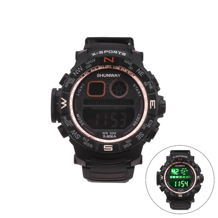 Часы наручные электронные Shunway S-806A, d=5 см, микс
Часы наручные электронные Shunway S-806A, d=5 см, микс