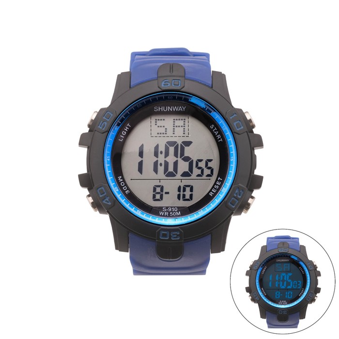 Часы наручные электронные Shunway S-910, d=5 см, l=20 см, микс
Часы наручные электронные Shunway S-910, d=5 см, l=20 см, микс