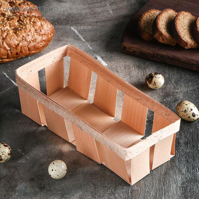 Корзинка из шпона, 240х110х70 мм
Корзинка из шпона, 240х110х70 мм