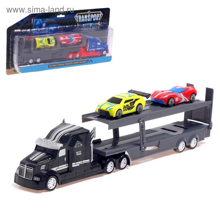 Грузовик инерционный «Автовоз», в комплекте 2 машинки, МИКС
Грузовик инерционный «Автовоз», в комплекте 2 машинки, МИКС