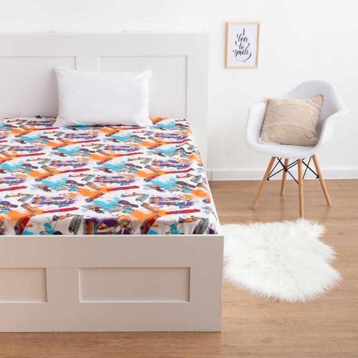 Простыня прямоугольная Экономь и Я "Крутые скейтеры" 150*210 см, бязь 120 гр/м2, 100% хл
Простыня прямоугольная Экономь и Я "Крутые скейтеры" 150*210 см, бязь 120 гр/м2, 100% хл