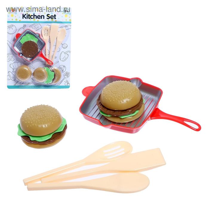 Набор посуды «Гриль» с продуктами
Набор посуды «Гриль» с продуктами