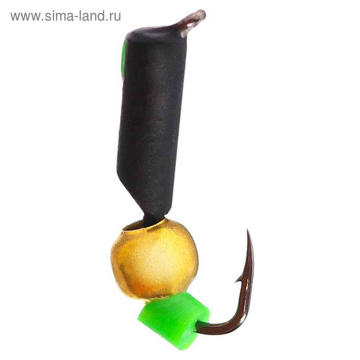 Мормышка «Столбик» чёрная с металлической бусиной, 0,4 г, d=2 мм
Мормышка «Столбик» чёрная с металлической бусиной, 0,4 г, d=2 мм