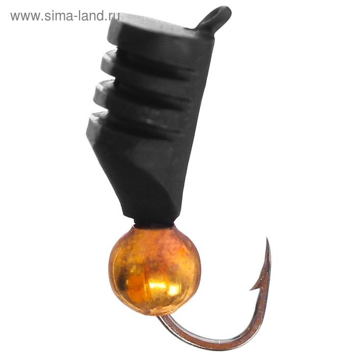 Мормышка «Столбик» чёрная с рисками+металлический шар, 1,6 г, d=4 мм 
Мормышка «Столбик» чёрная с рисками+металлический шар, 1,6 г, d=4 мм