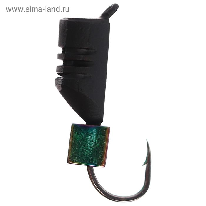 Мормышка «Столбик» чёрная с рисками кубик, 1,6 г, d=4 мм 
Мормышка «Столбик» чёрная с рисками кубик, 1,6 г, d=4 мм