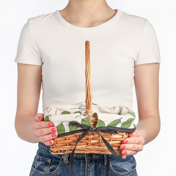 фото Корзина 23х18х10hх27hhх19х13b см, ива