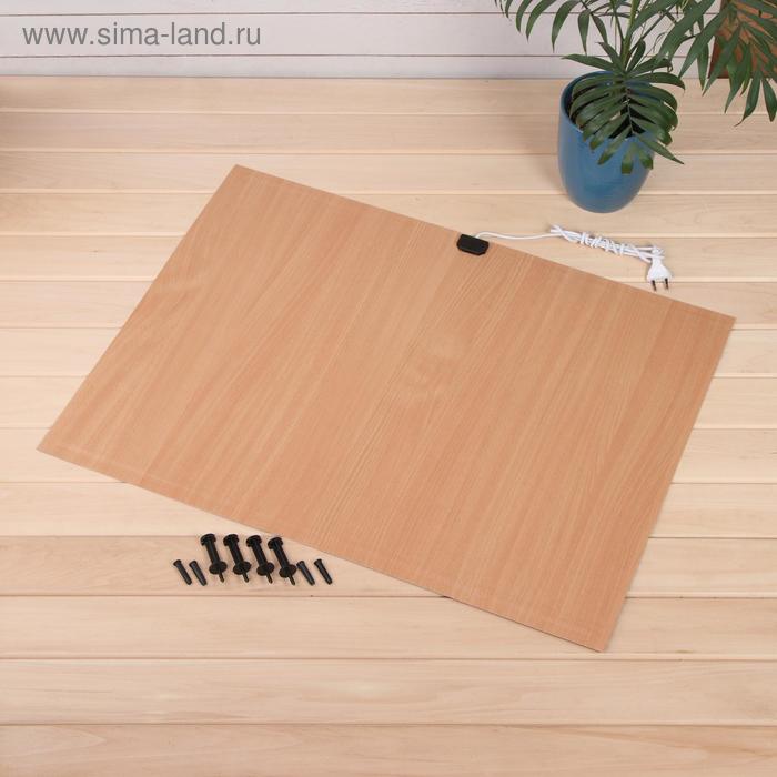 Обогреватель, 60 × 80 см, 220 В, 500 Вт 
Обогреватель, 60 × 80 см, 220 В, 500 Вт