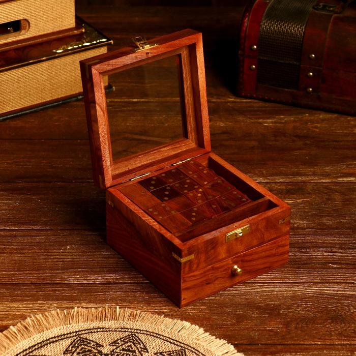 Набор игр 3 в 1 "Командор" дерево (крес.-нолики,кости,домино) 14х14х10см
Набор игр 3 в 1 "Командор" дерево (крес.-нолики,кости,домино) 14х14х10см