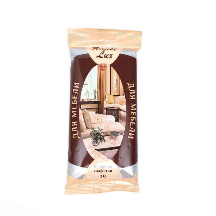 Влажные салфетки House Lux, для ухода за мебелью, 30 шт.
Влажные салфетки House Lux, для ухода за мебелью, 30 шт.