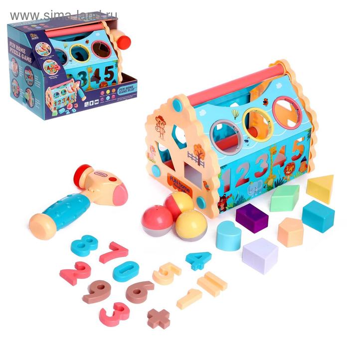 Развивающая игрушка «Домик», сортер
Развивающая игрушка «Домик», сортер