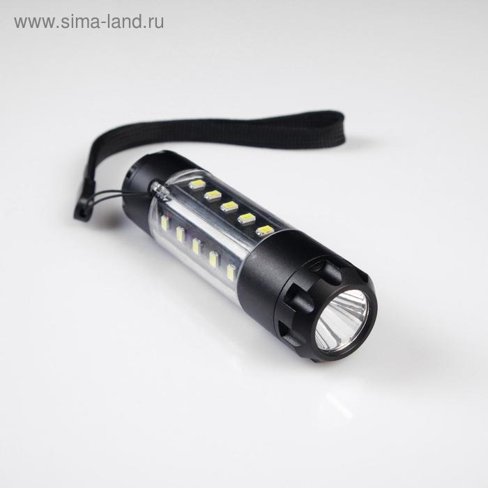 Фонарь ручной, 5 Вт, 20 LED + 1 LED, 3 АА, 4 режима, 8.8 х 2.3 см
Фонарь ручной, 5 Вт, 20 LED + 1 LED, 3 АА, 4 режима, 8.8 х 2.3 см